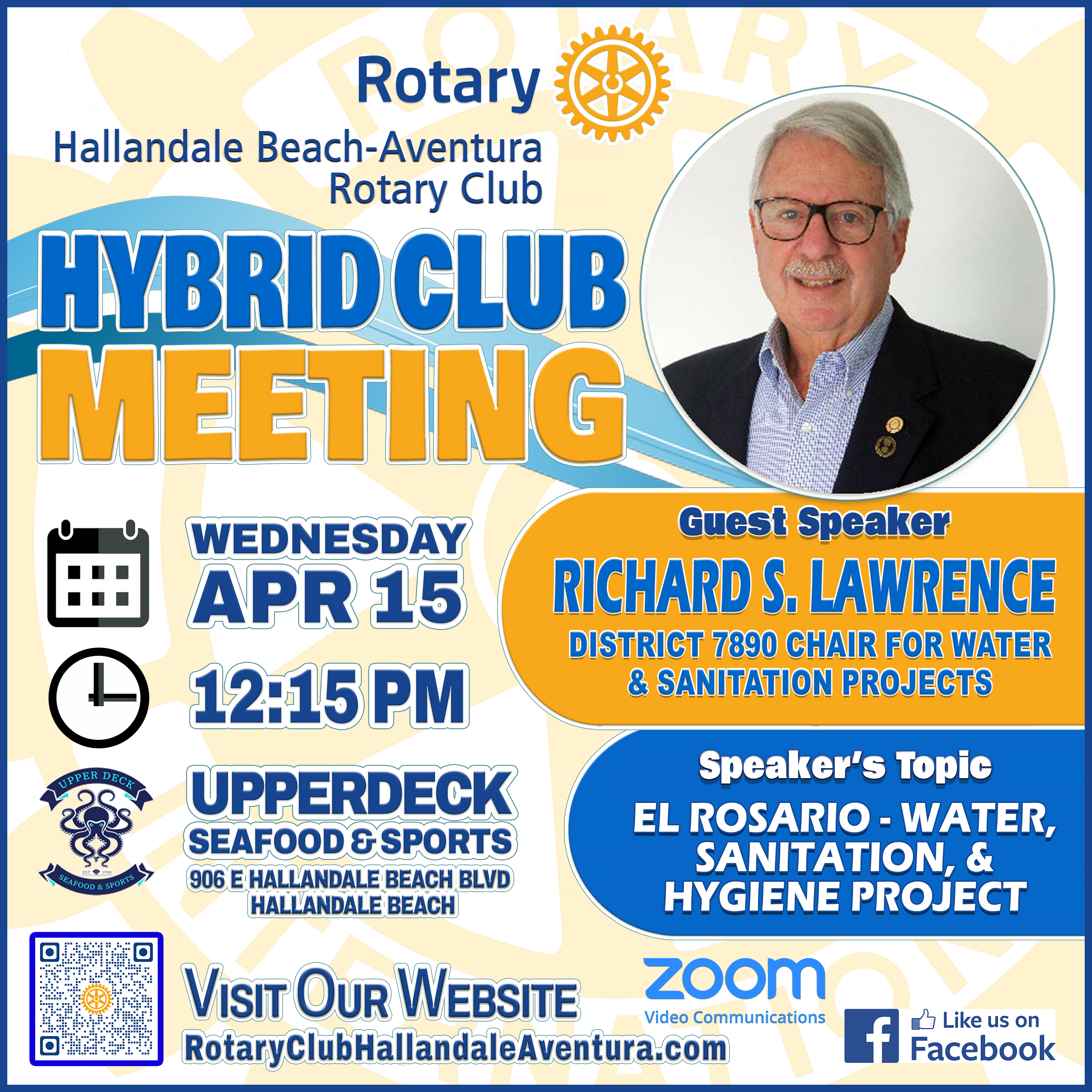 Hybrid Meeting: Apr 15 @ 12:15 pm